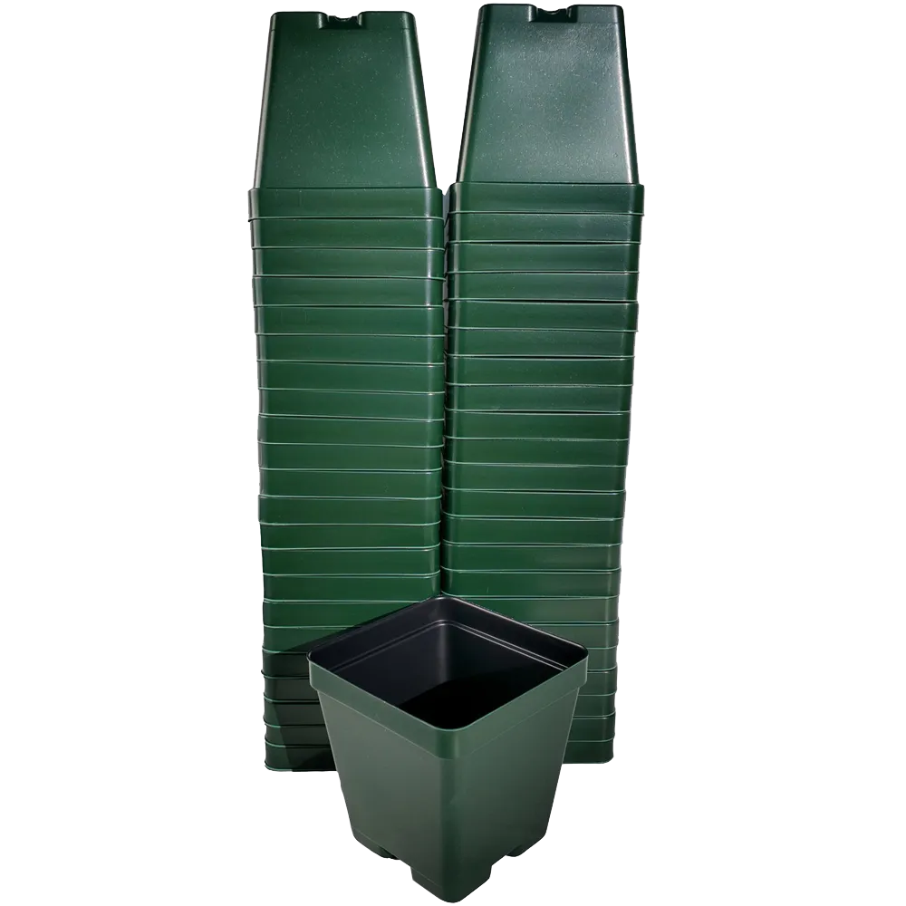 4 Inch Press Fit Flower Pots