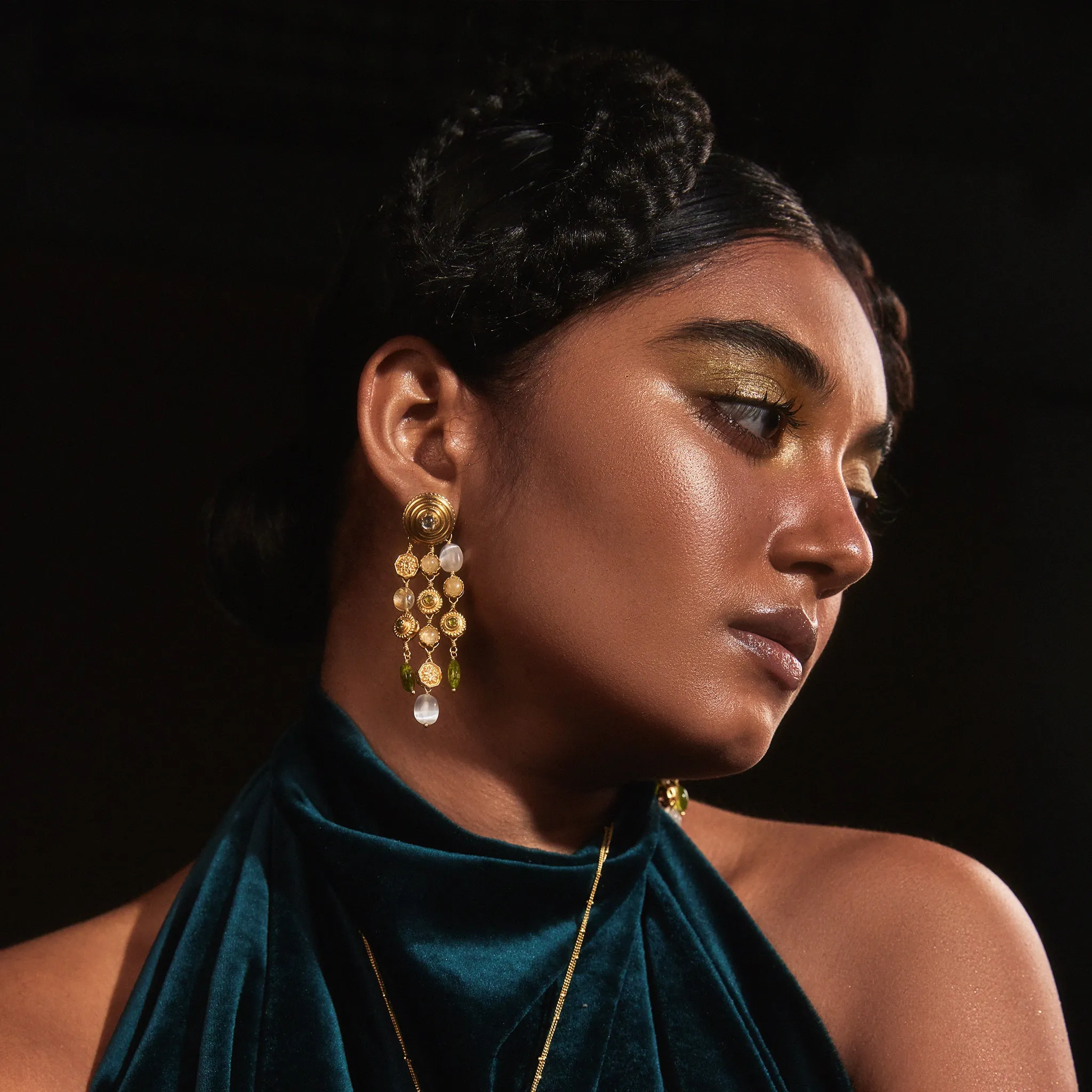 Azra Classic Multi-strand Earrings