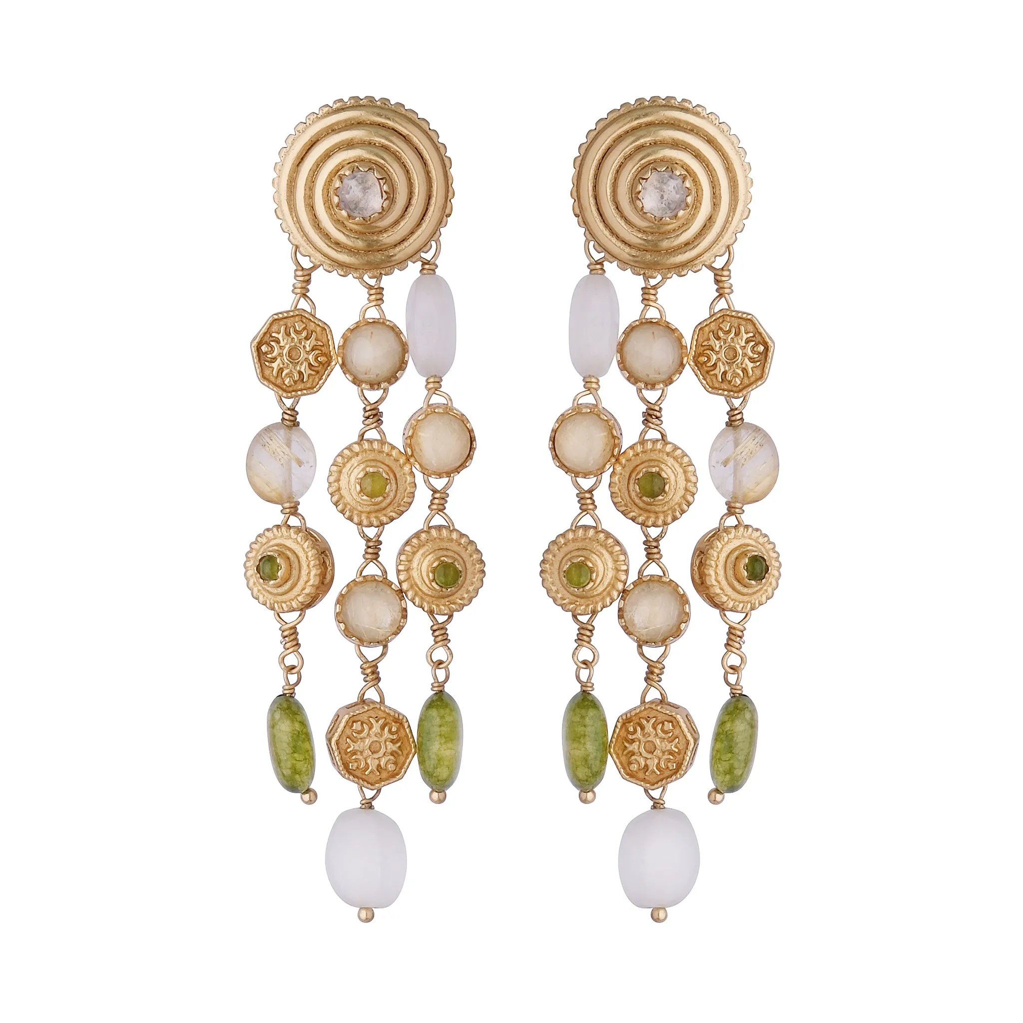 Azra Classic Multi-strand Earrings