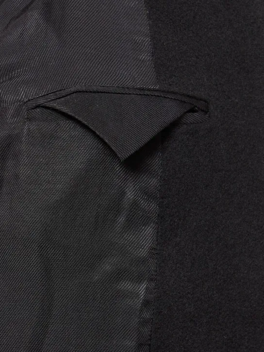 Balmain   Wool &amp; cashmere long coat 