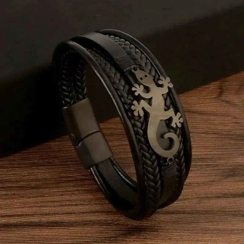 Classic Leather Bracelet for Men – Stylish, Durable, Timeless Design