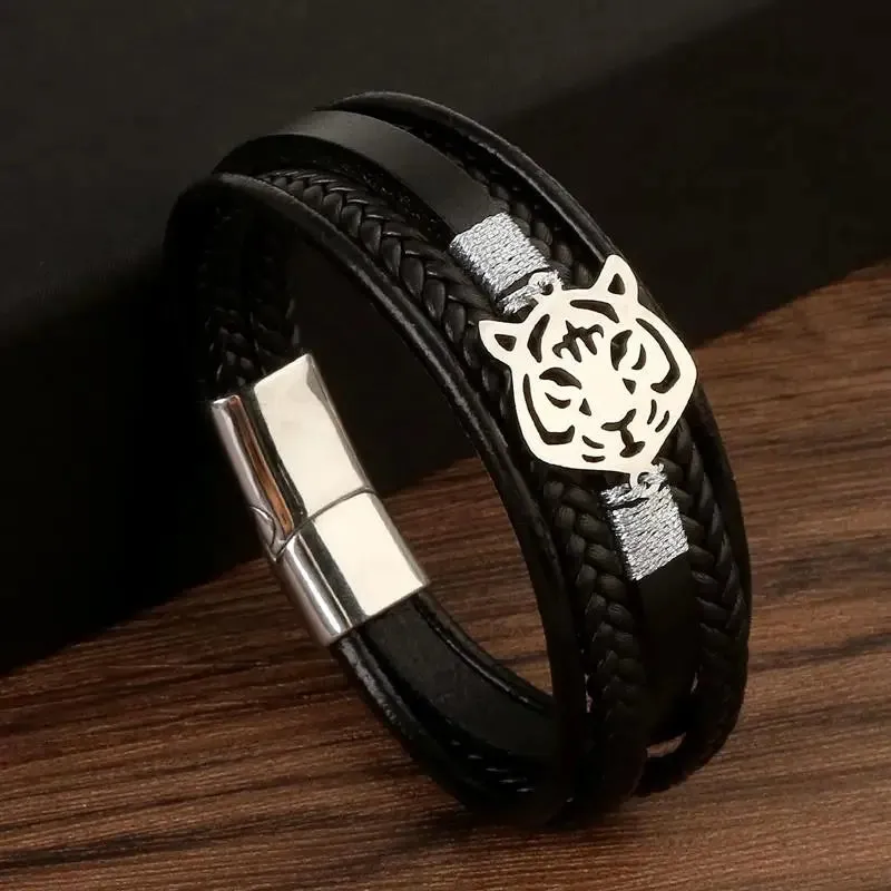 Classic Leather Bracelet for Men – Stylish, Durable, Timeless Design