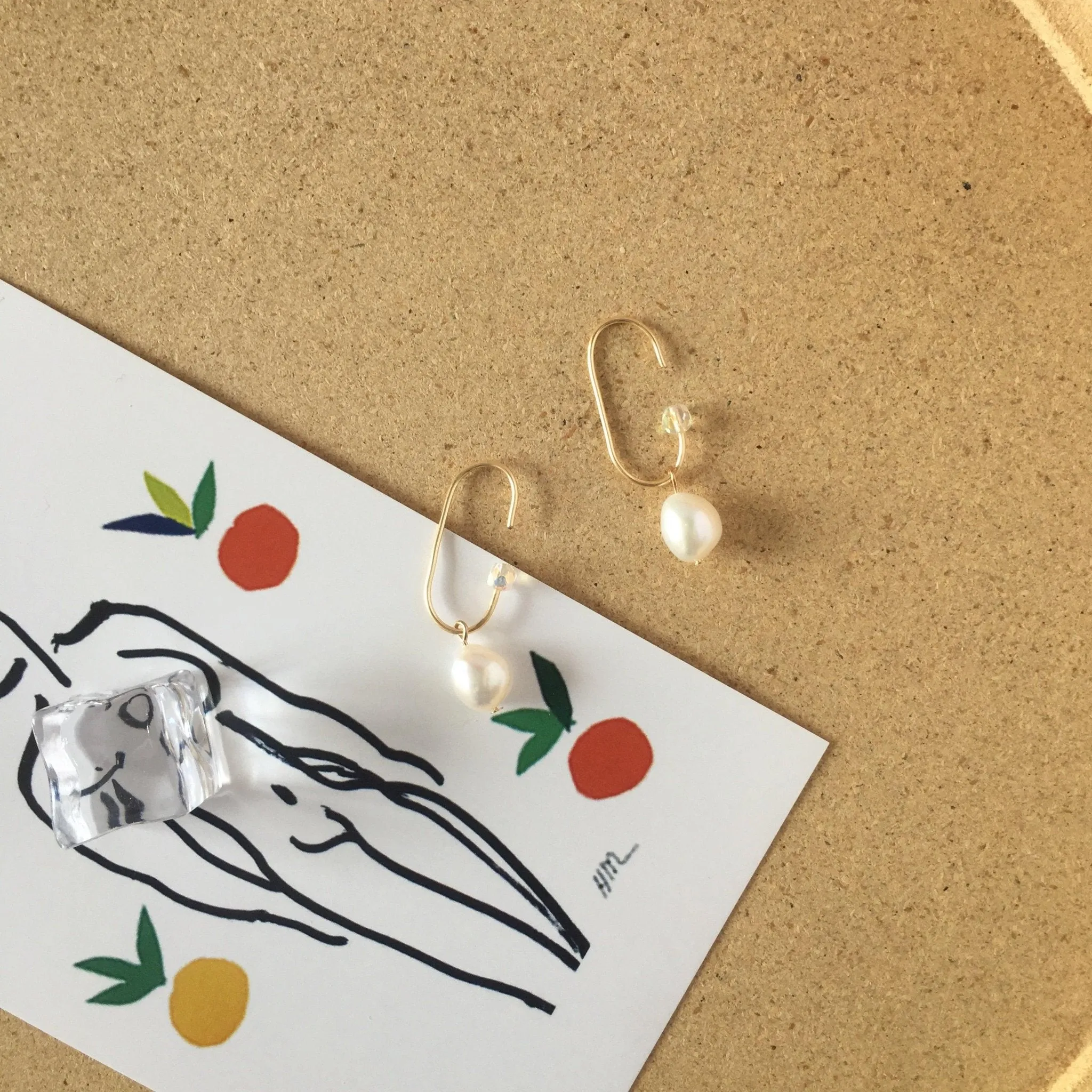 [Clearance] Baroque Pearl Ear Cuffs