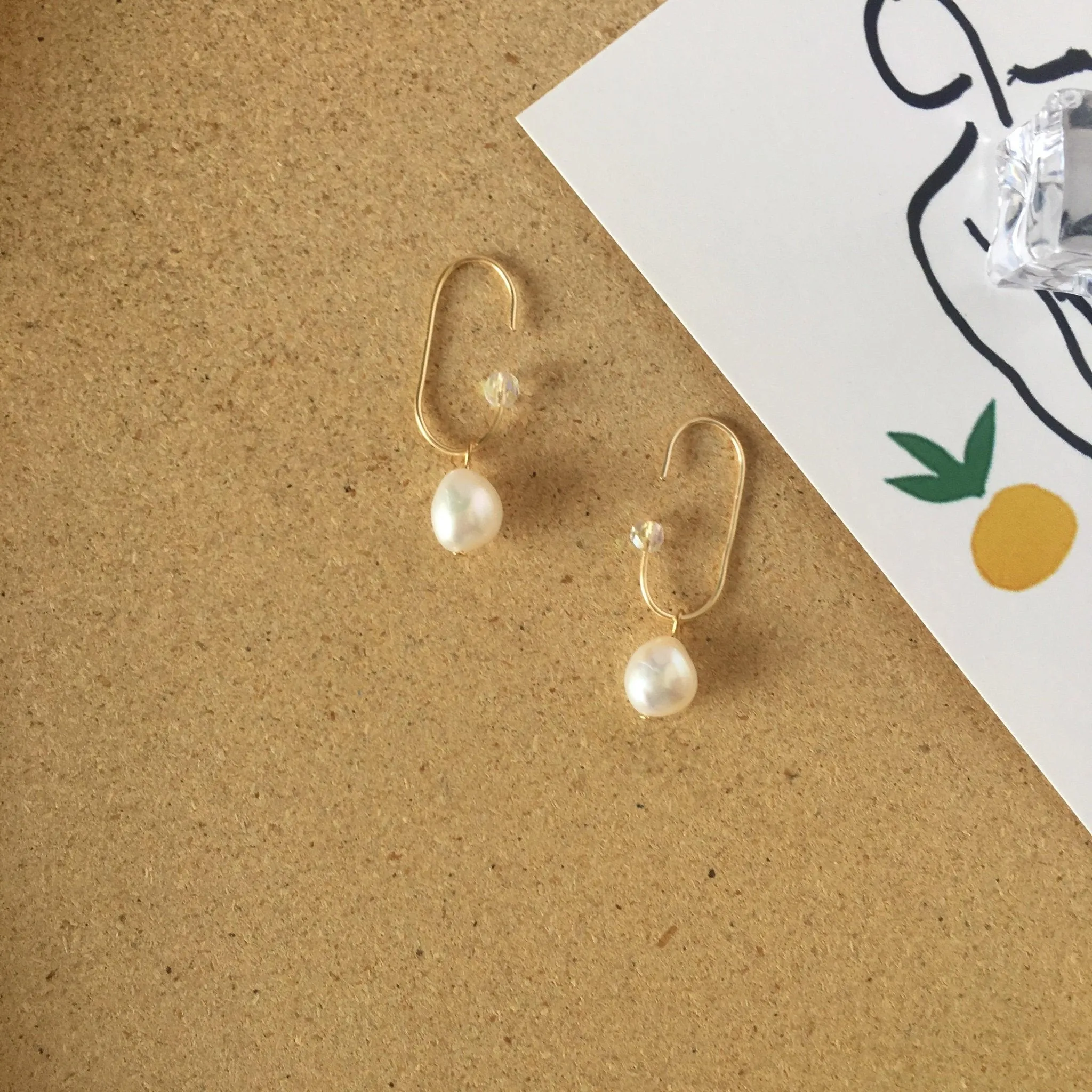 [Clearance] Baroque Pearl Ear Cuffs