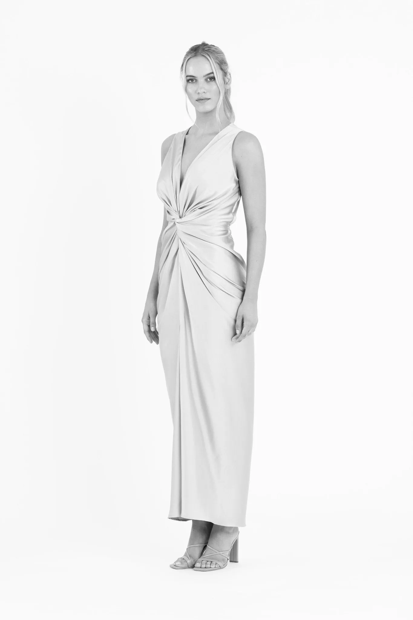 GAIA MAXI IN SLEEK BLUSH