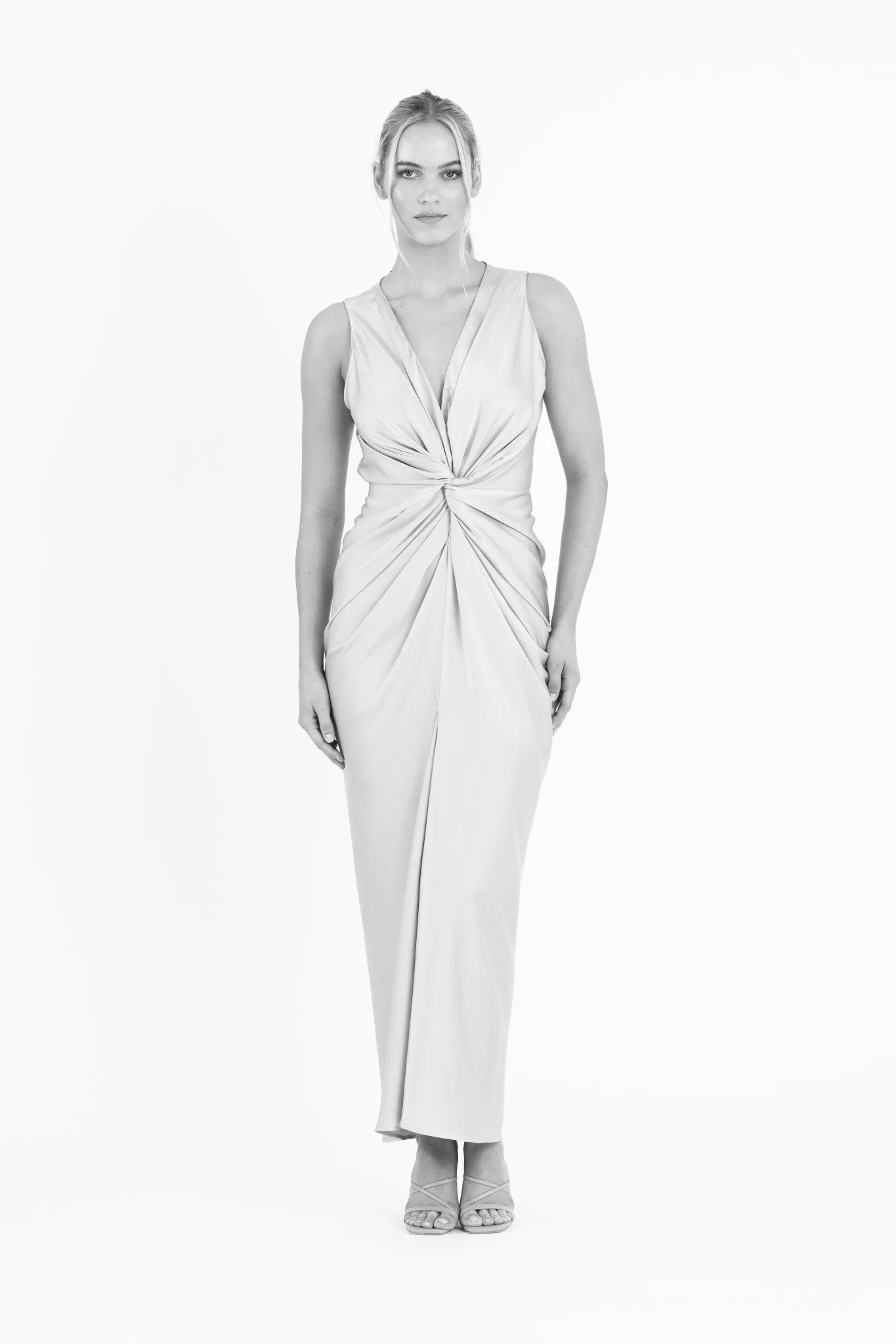 GAIA MAXI IN SLEEK BLUSH