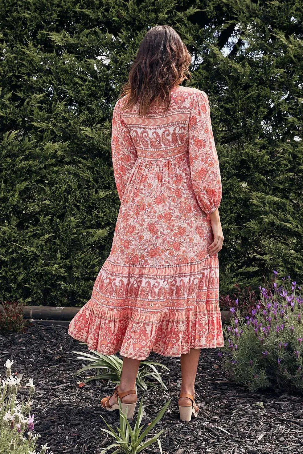 Gulzar Midi Dress with Pockets