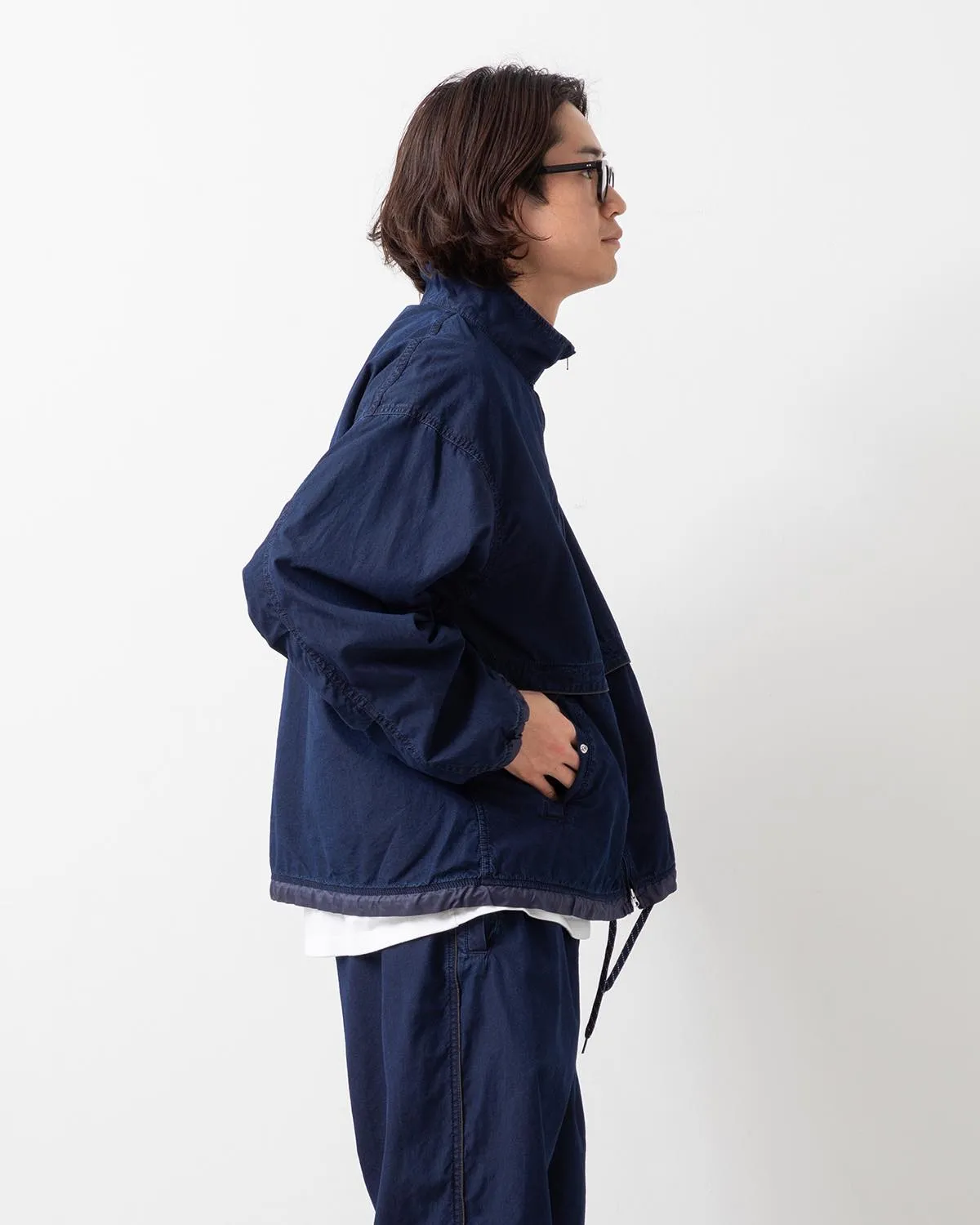 INDIGO FIELD TRACK JACKET