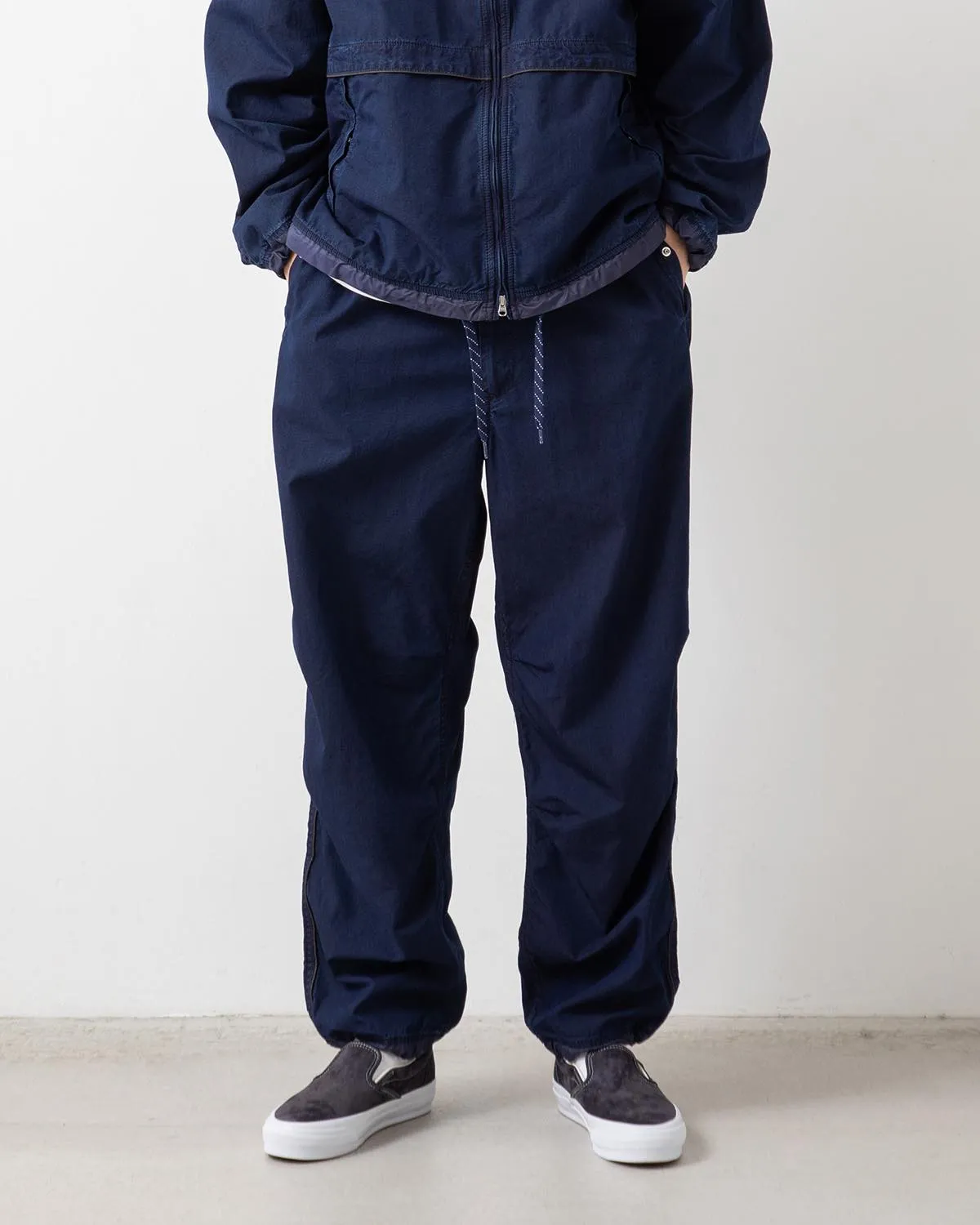 INDIGO FIELD TRACK PANTS