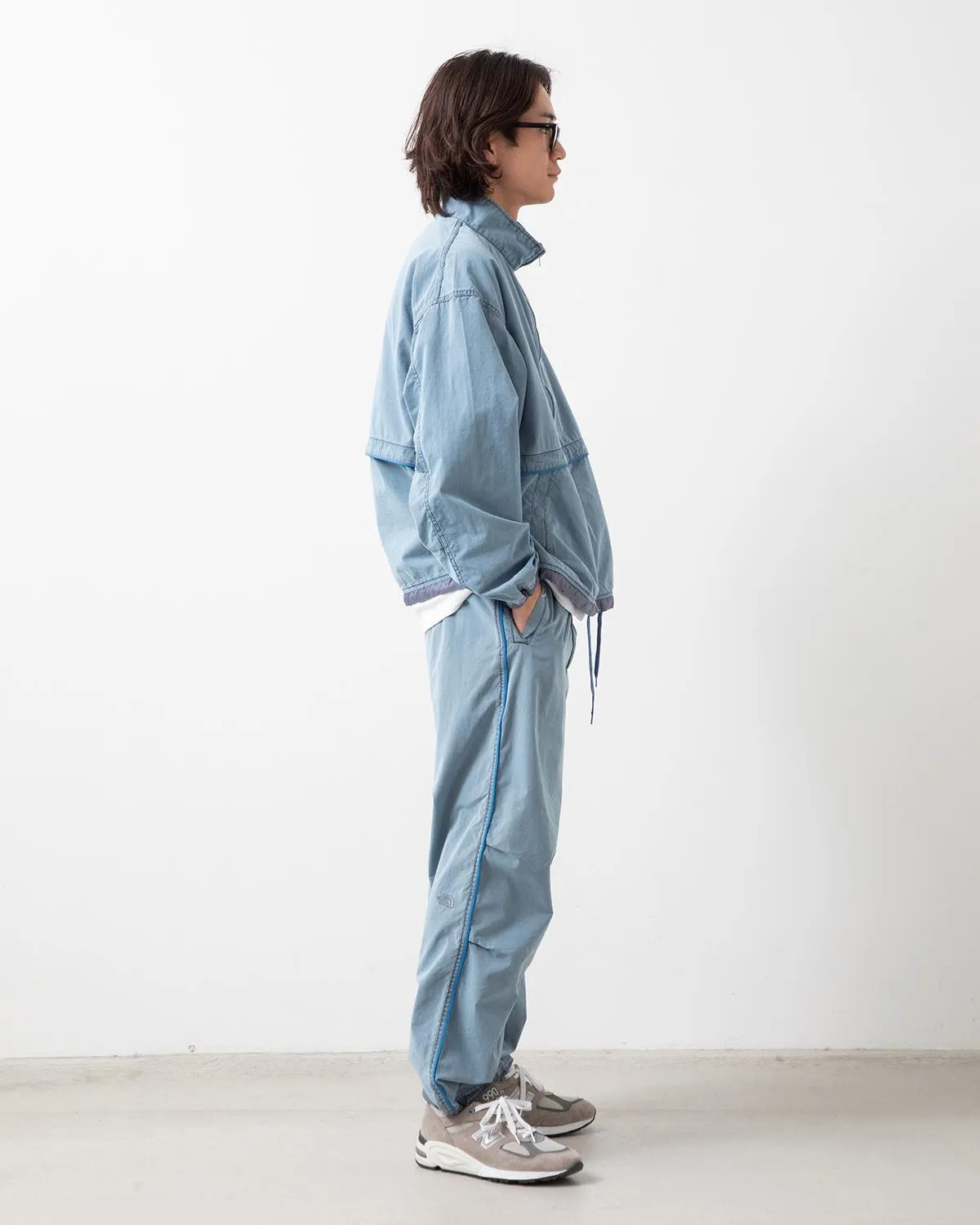 INDIGO FIELD TRACK PANTS