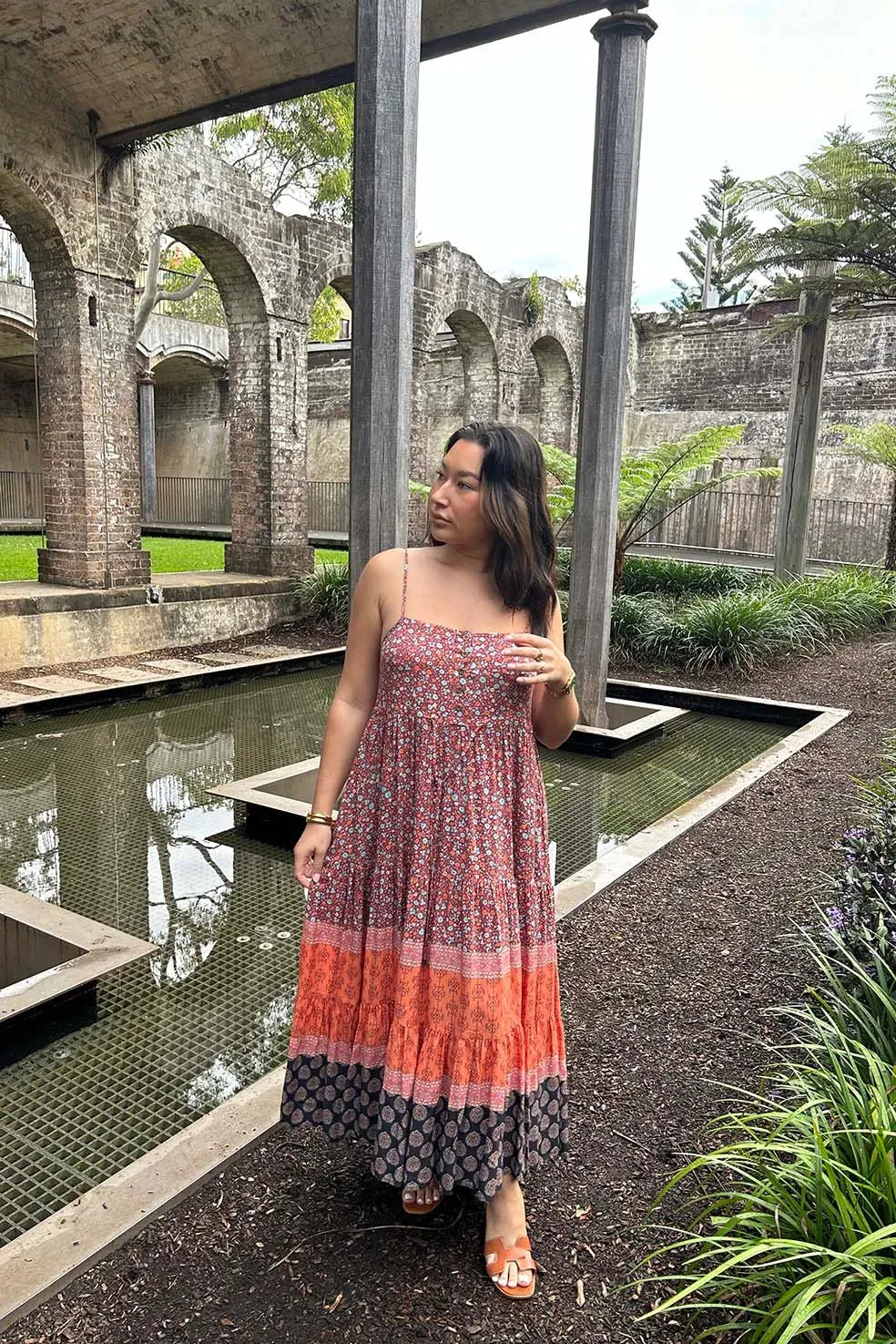 Kamli Midi Dress with Pockets