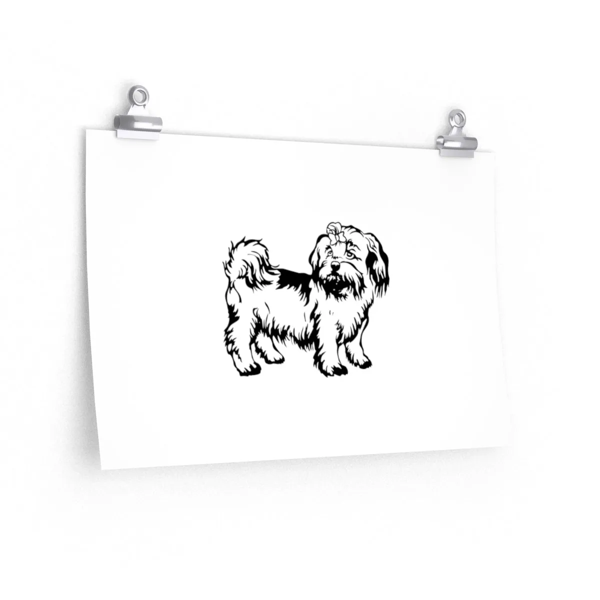 Shih Tzu Premium Matte horizontal posters