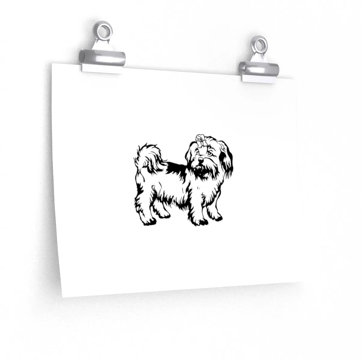 Shih Tzu Premium Matte horizontal posters