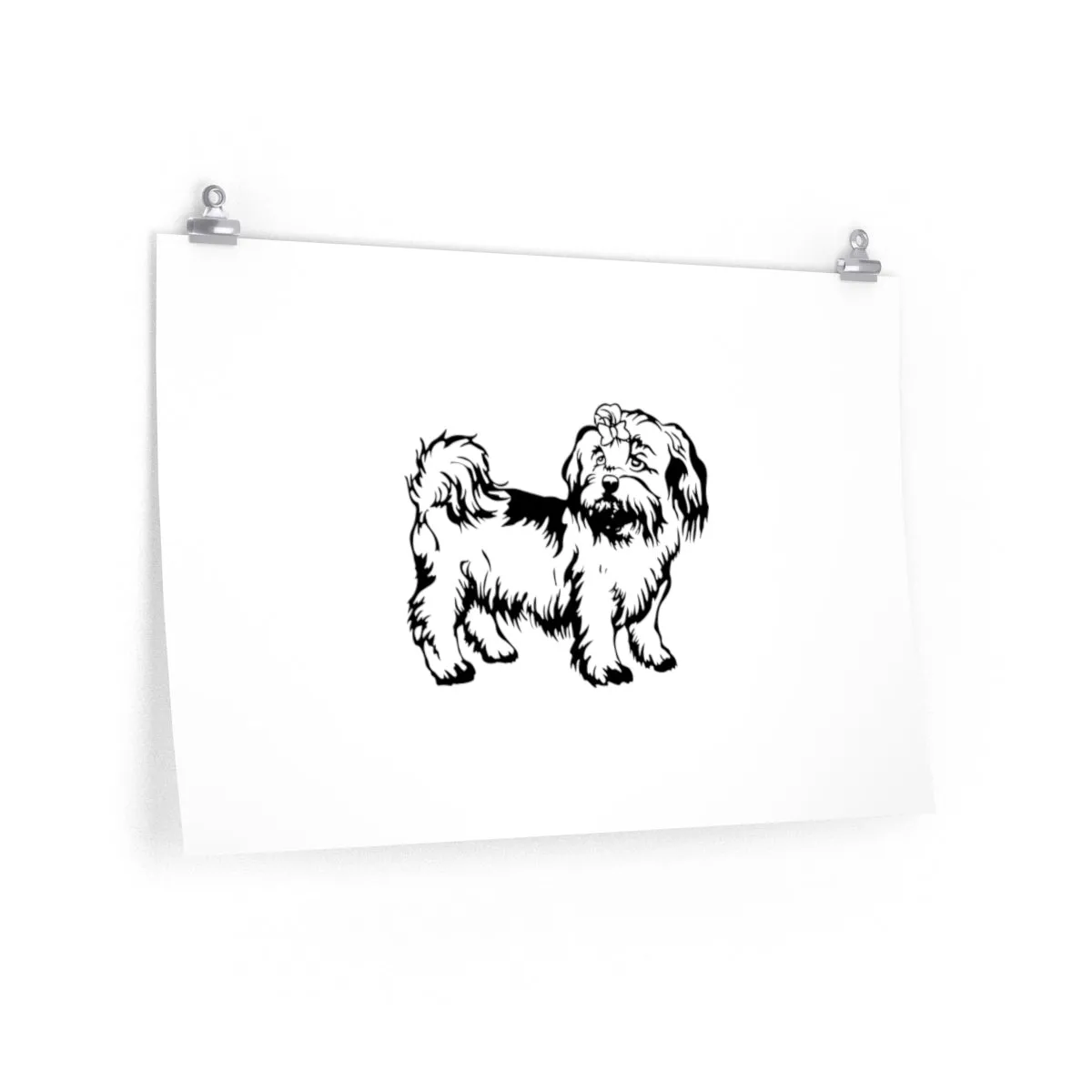 Shih Tzu Premium Matte horizontal posters