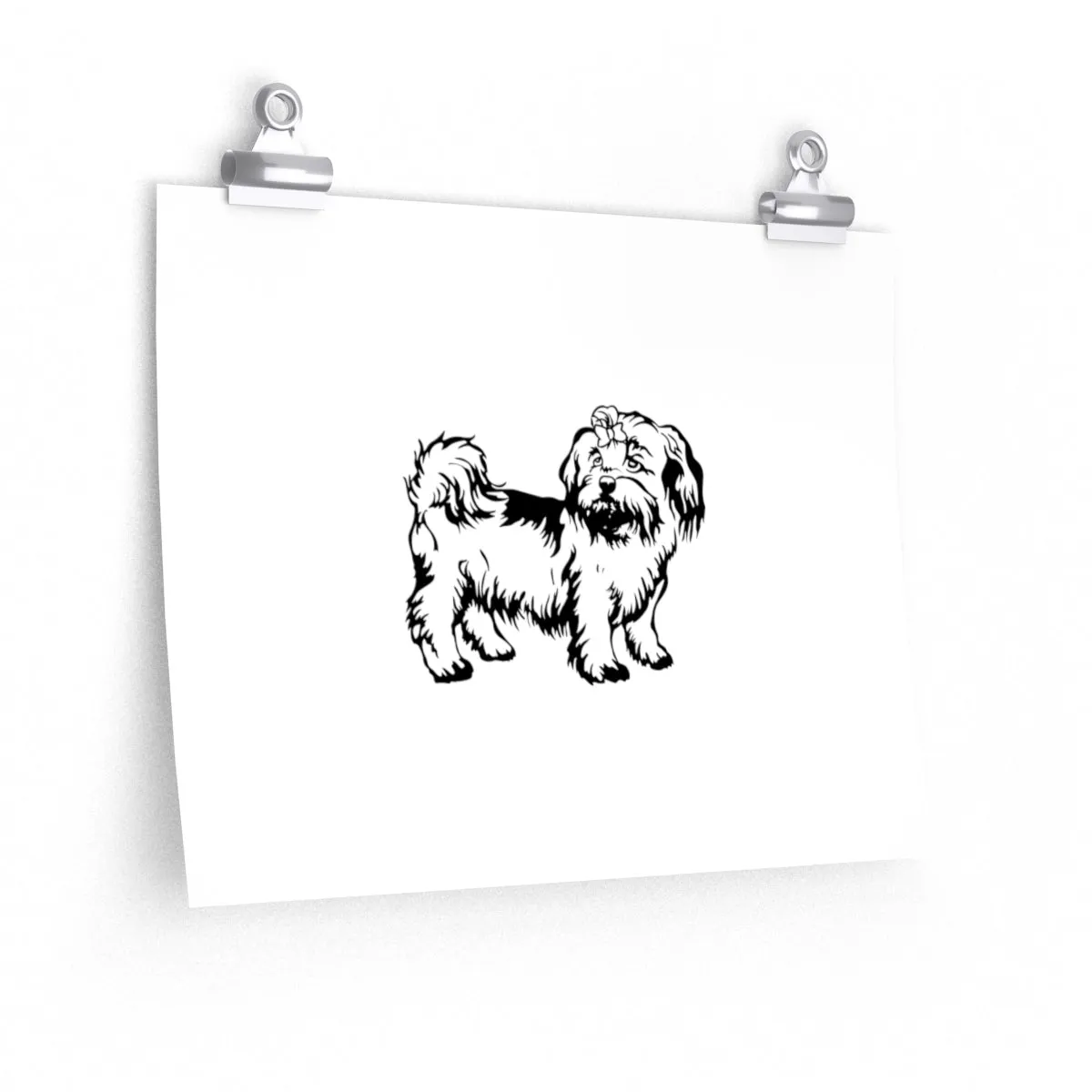 Shih Tzu Premium Matte horizontal posters
