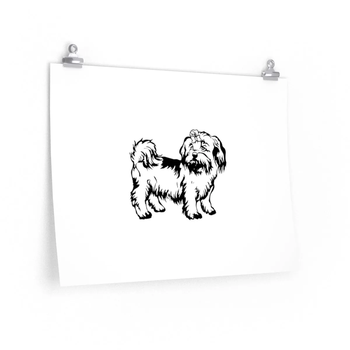 Shih Tzu Premium Matte horizontal posters