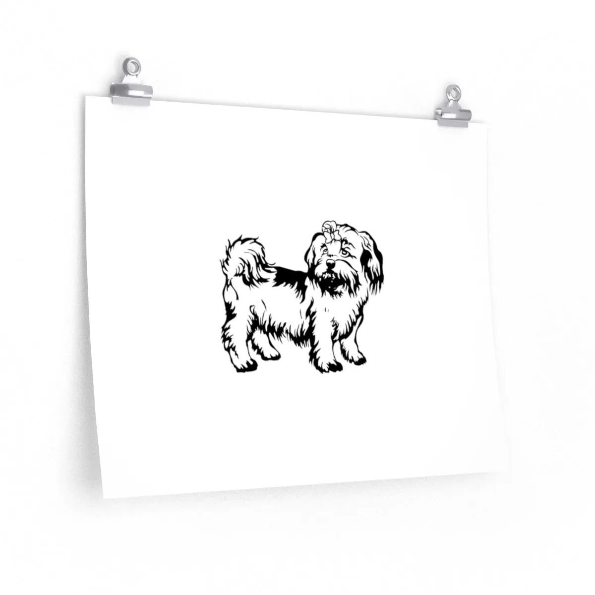 Shih Tzu Premium Matte horizontal posters