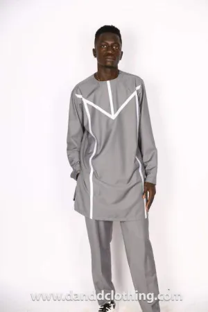 Stylish African Grey Native Outfit