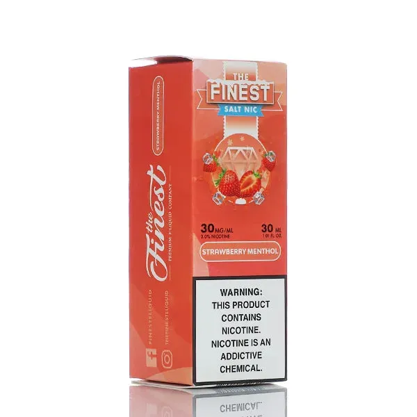 The Finest E-Liquid - Salt Nic Series - Strawberry Menthol - 30ml