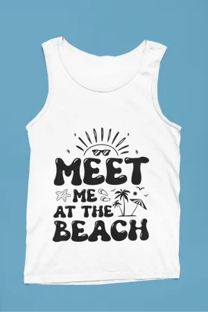 Women's Tank Top: @ Beach